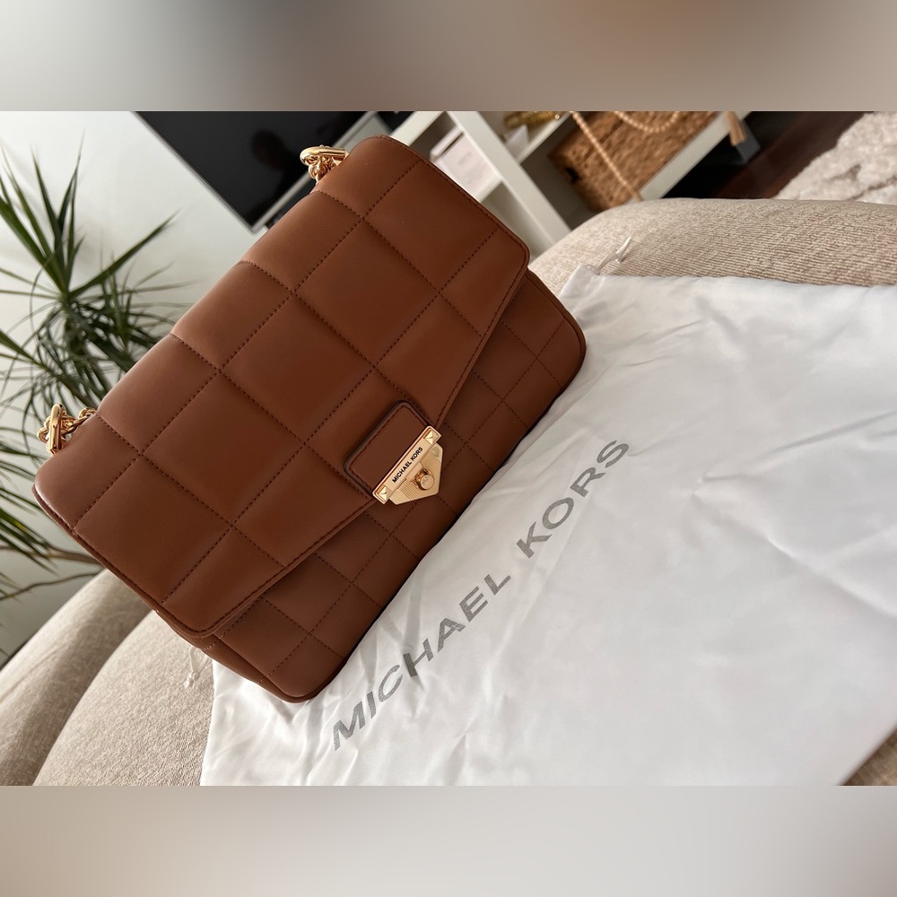 Michael Kors SoHo Extra Large Quilted Leather Shoulder Bag - NWT